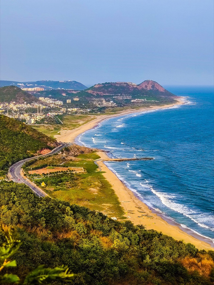 Visakhapatnam coastline
